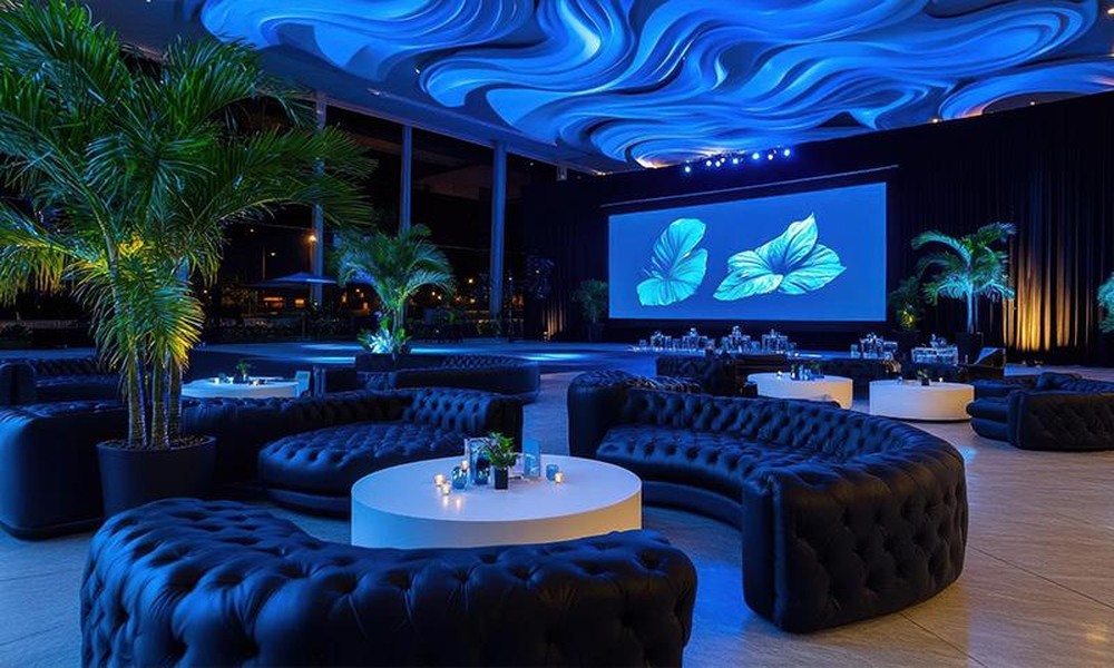 How Glow Party Furniture Changes the Energy of a Space in A Corporate Event