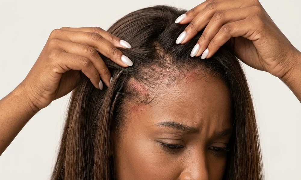 How to Tell If Your Installed Relaxed Straight Hair Bundles Are Damaging Your Hairline